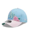New Era Gorra/Cap 9Forty Mlb City Elmnt Rd Flwr Oakath Sky Osfm