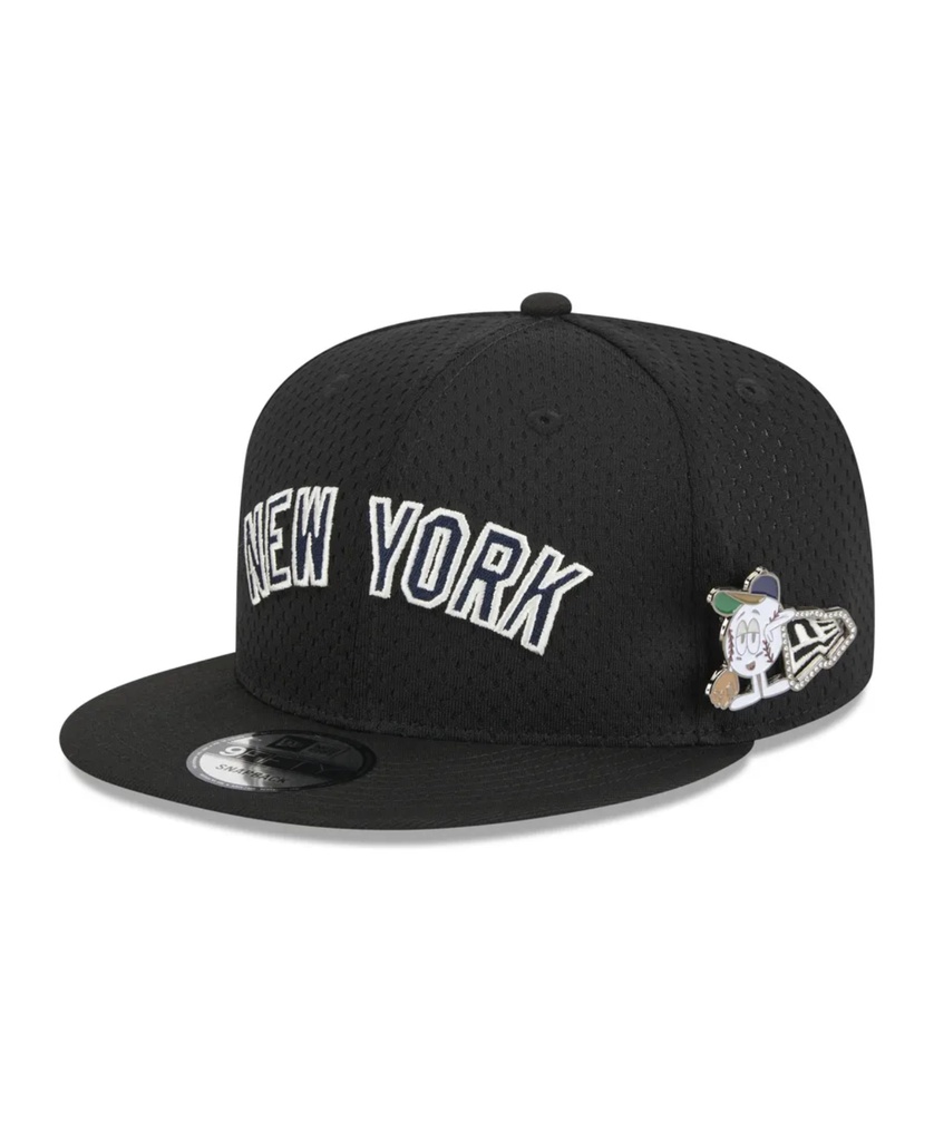 New Era Gorra/Cap 9Fifty Post-Up Pin 17204 Neykni Blk