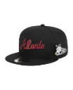 New Era Gorra/Cap 9Fifty Post-Up Pin 17204 Atlhaw Blk
