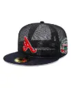New Era Gorra/Cap 59Fifty Mlb Mesh Patch Atlbra Nvy 712