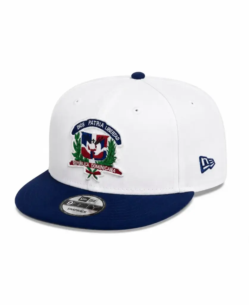 New Era Gorra/Cap 9Fifty Dominican Crest White Lt Royal